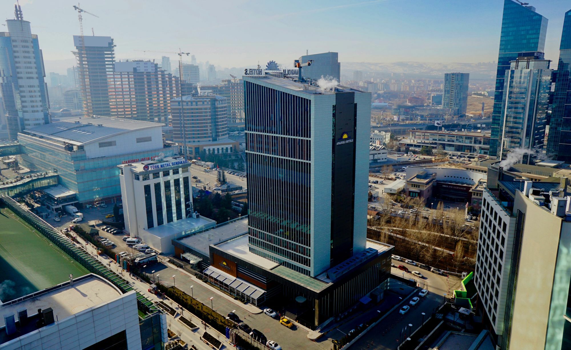 아나돌루 호텔 다운타운 앙카라 외부 사진 The headquarters of the National Bank of Azerbaijan in Baku
