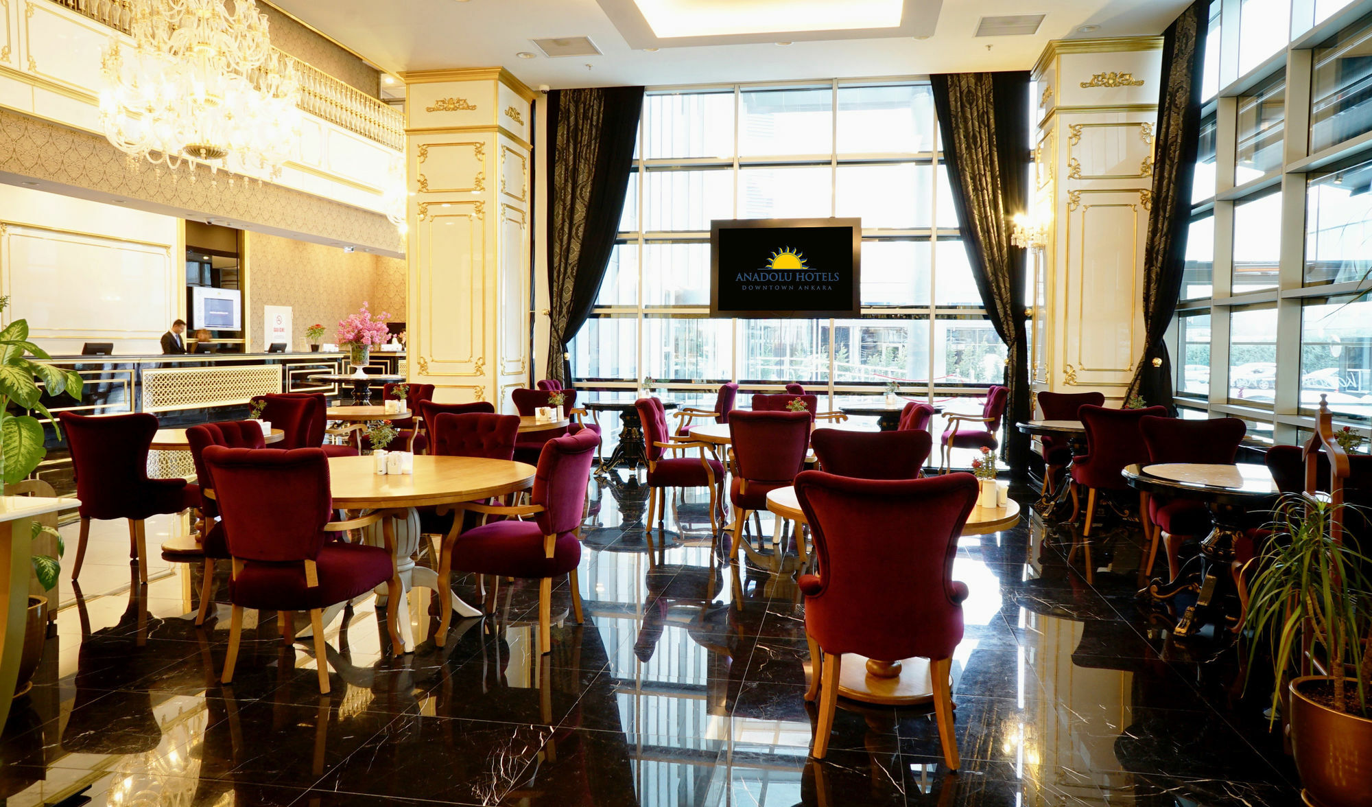 아나돌루 호텔 다운타운 앙카라 외부 사진 Lobby